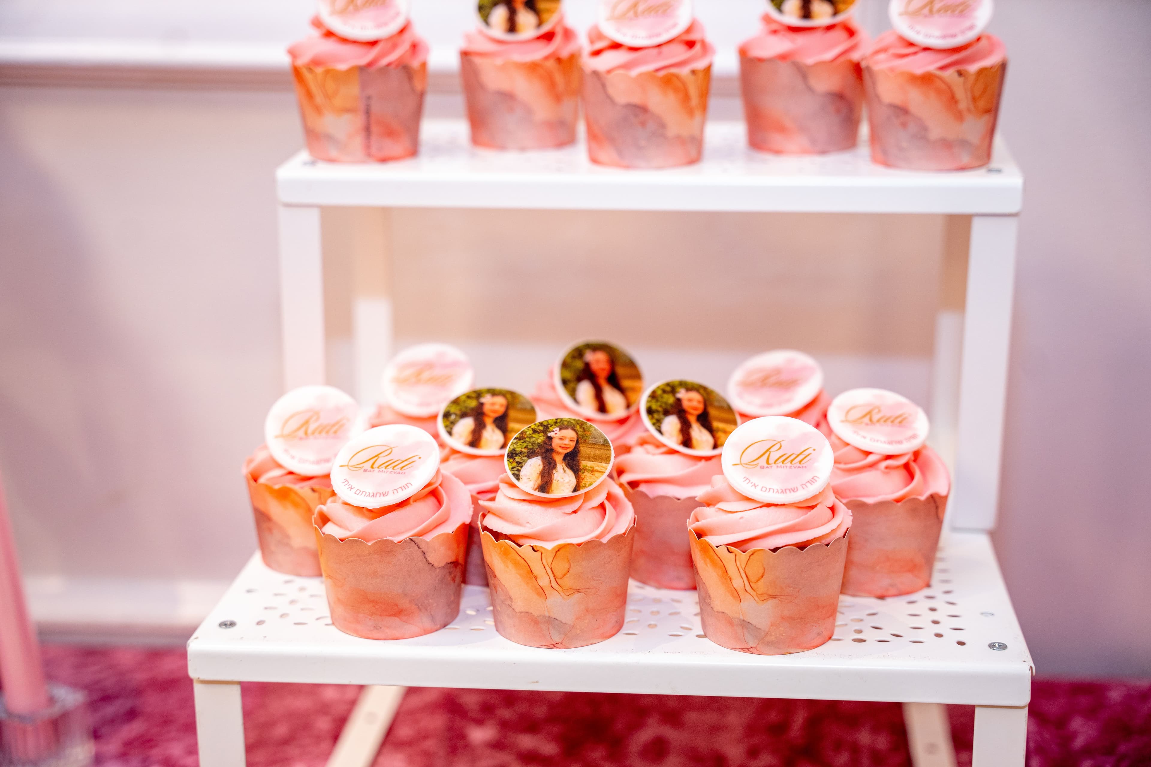 cupcakes bat mitzvah