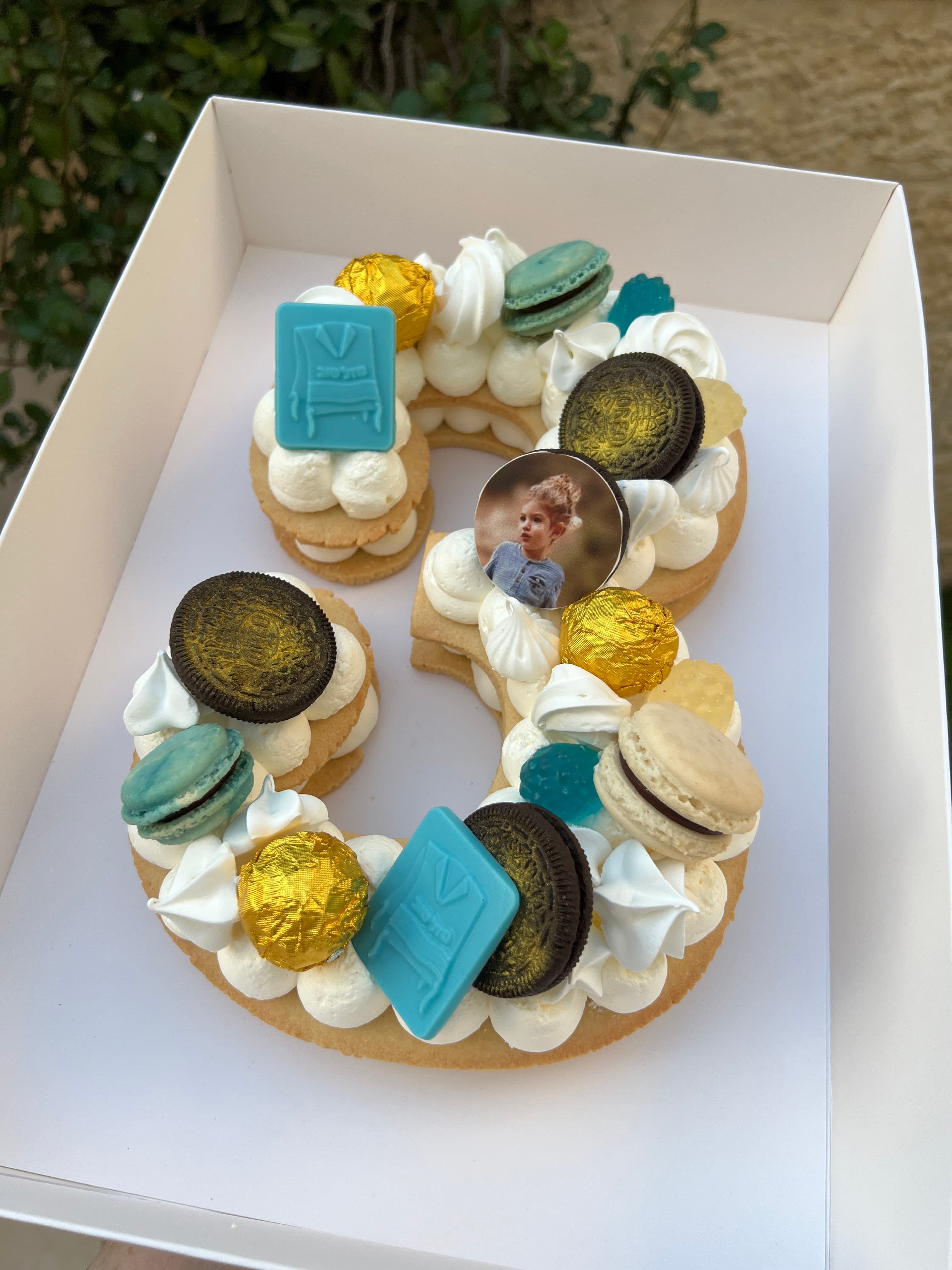 upsherin number cake