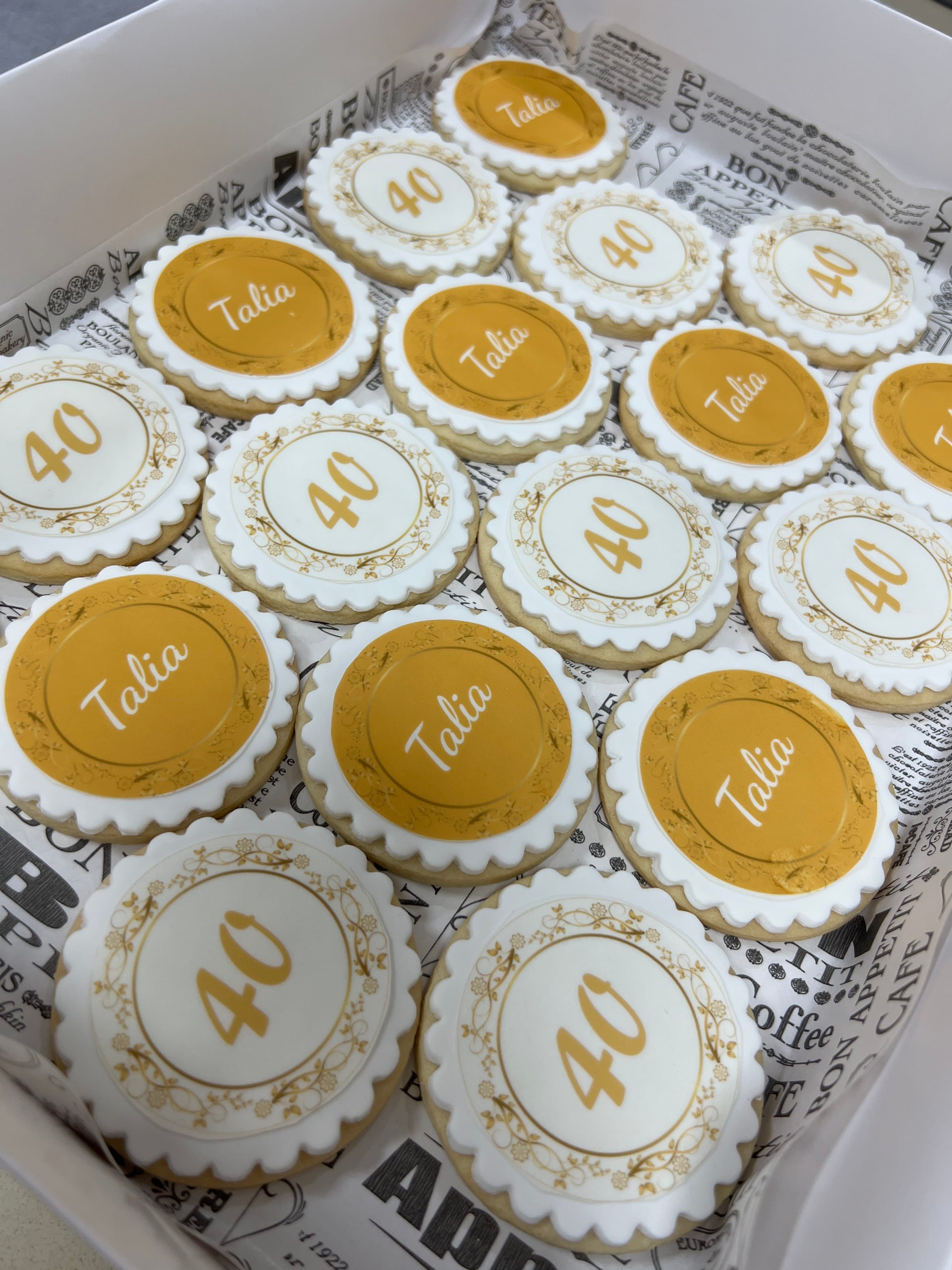 Edible Print Cookies