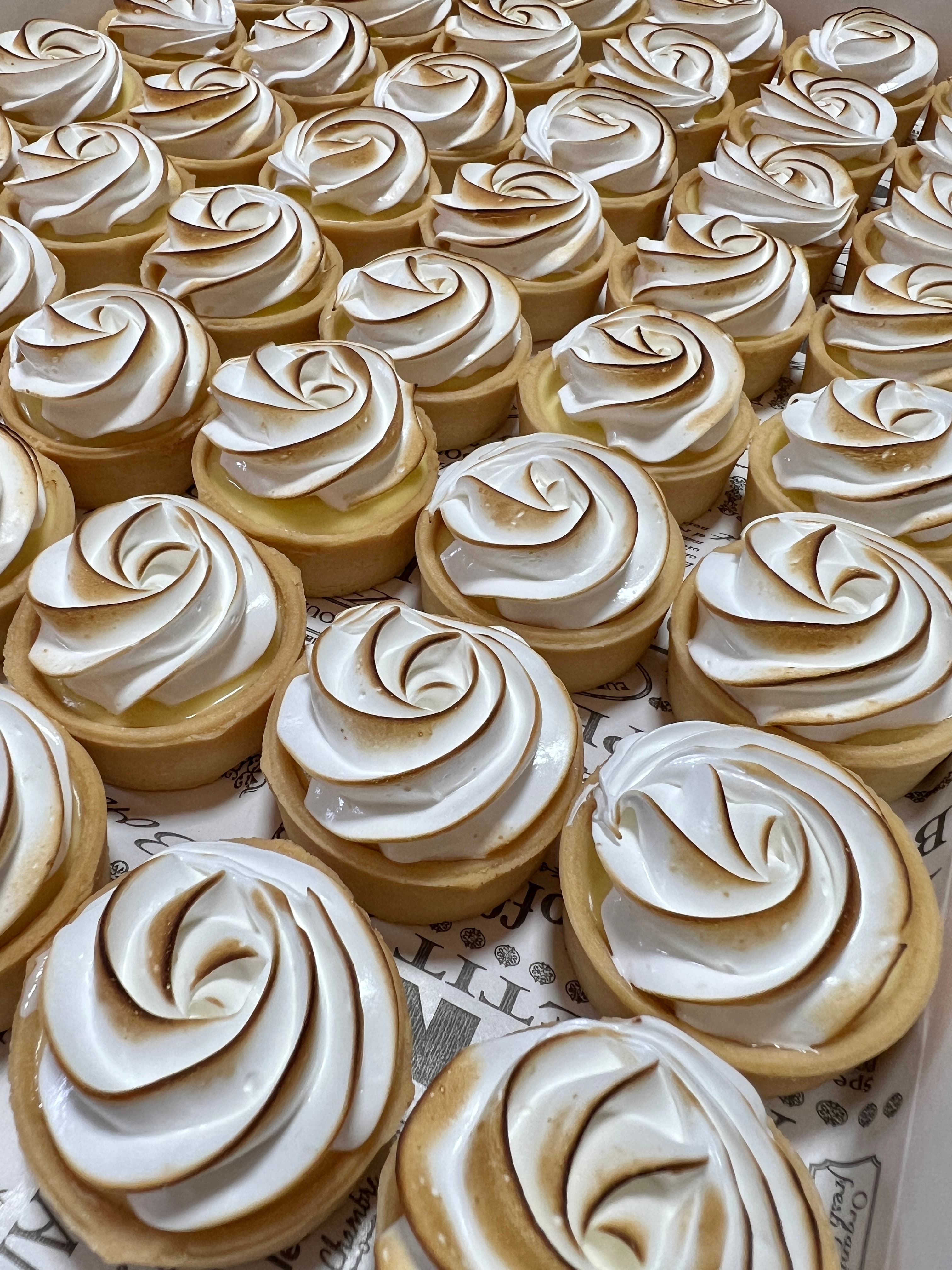 Lemon meringue tartlets