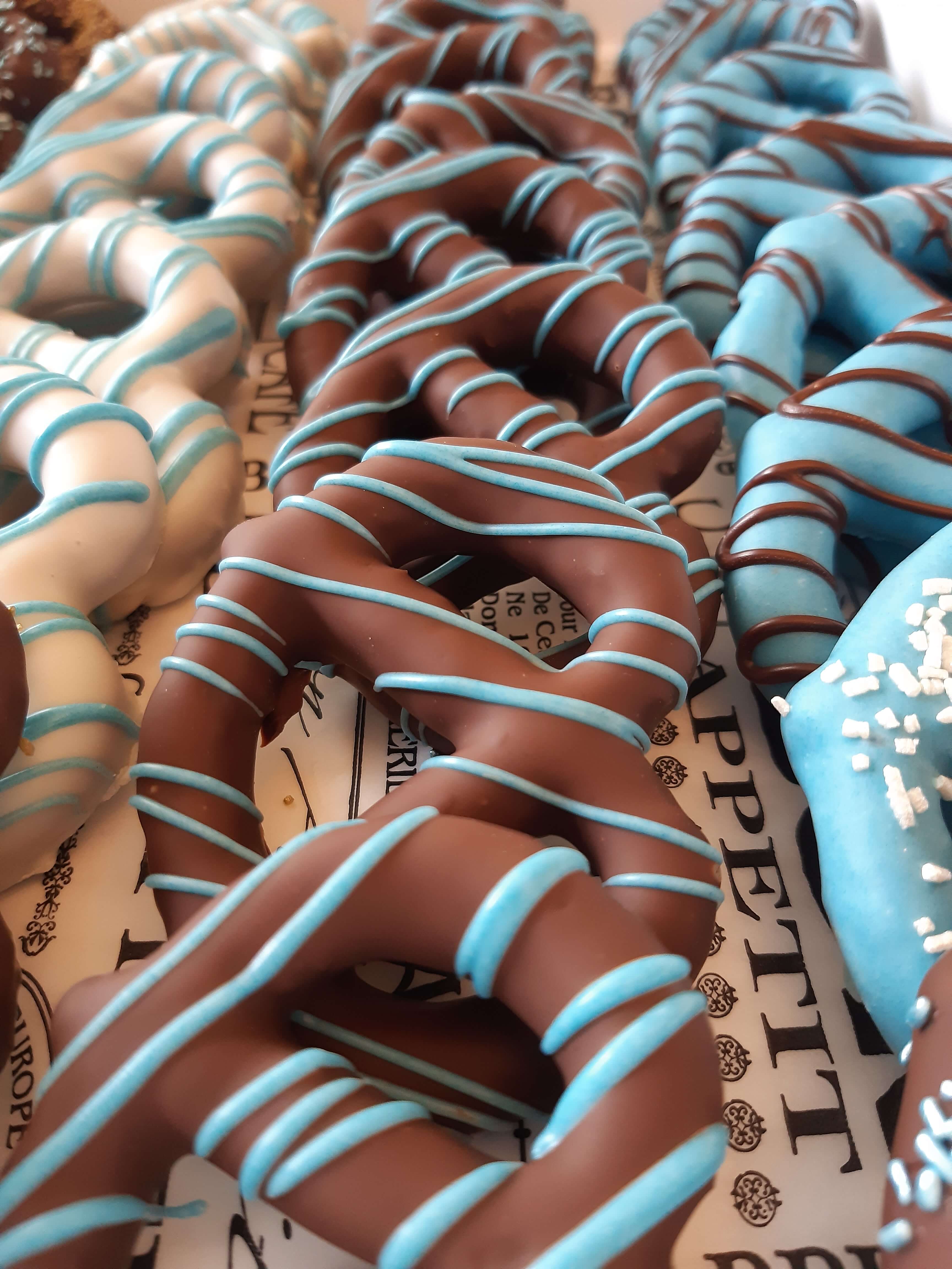 Rainbow Pretzels